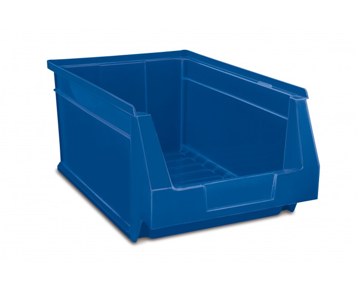 GAVETA APILABLE PLASTICO N.58 AZUL 500x303x200 MM. 22,2