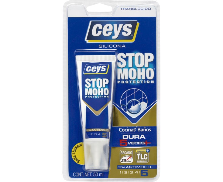 CEYS SILICONE STOP MOHO TRANSPARENT 50ML