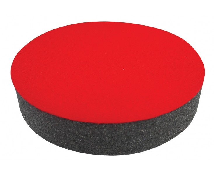 HARD POLISHING SPONGE SELF-ADHERENT TYPE VELCRO 125