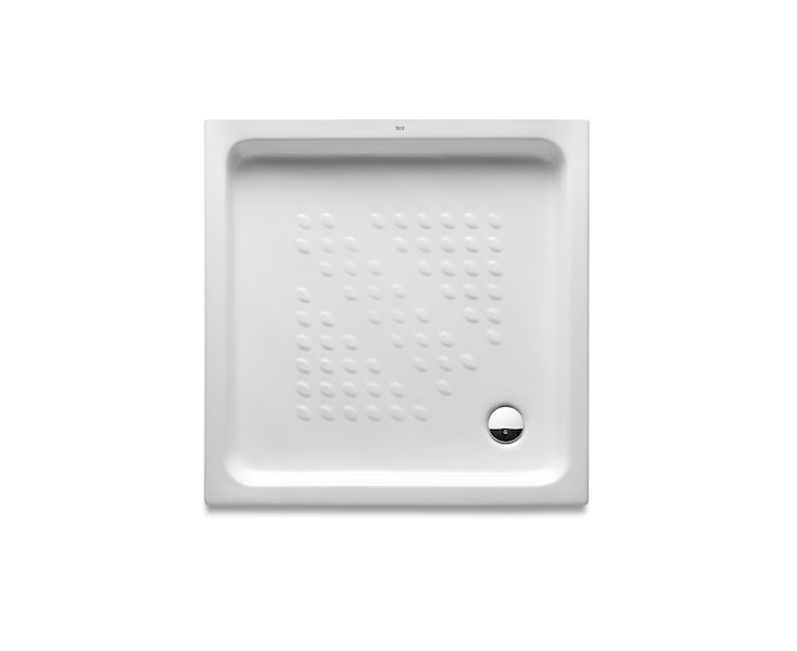 PORCELAIN SHOWER PLATE ITALY 0800x0800x80 BL.