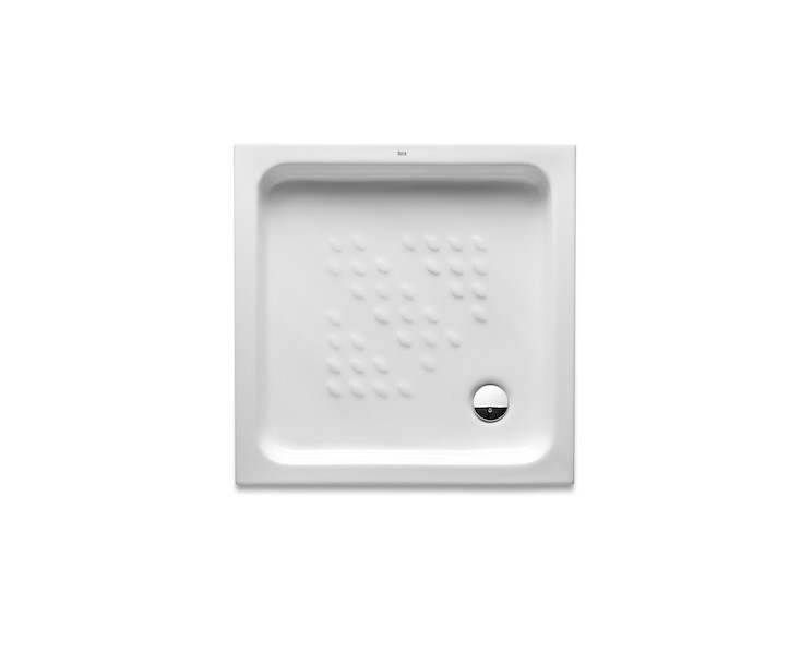 PORCELAIN SHOWER PLATE ITALY 0900x0900x80 BL.