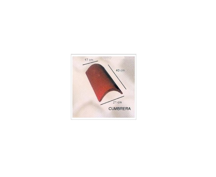 TEJA CUMBRERA CONCRETE YERA ROJA