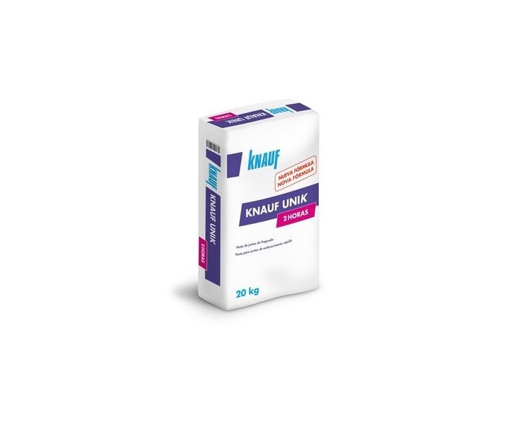 PASTA JUNTAS KNUAF UNIK  2HORAS 20KG
