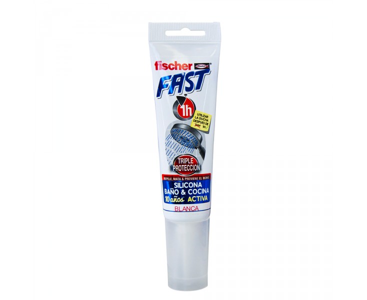 SANITARY SILICONE FAST WHITE TUBE 80ml