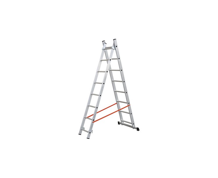 LADDER ALUM. PROFESSIONAL DOUBLE COMBINED 2x07 PELD
