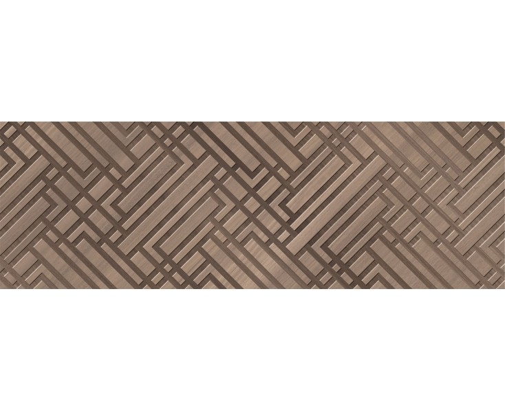 KROSS MARRON-CACAO RECT. 40x120
