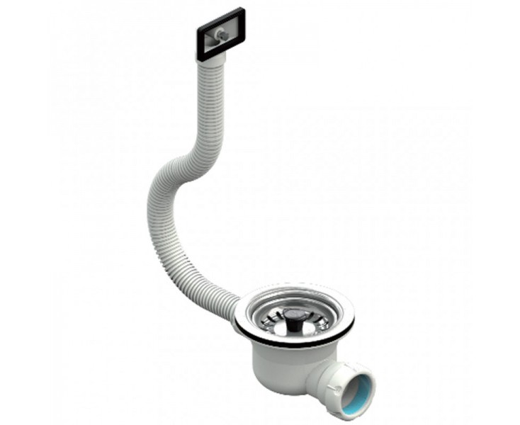S-636 JUNTAFIX INOX SINK VALVE 1 1 / 2x115 C / REBOSADERO  