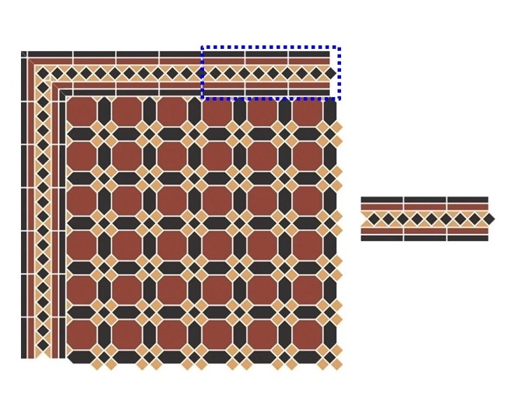 GUILFORD BORDER 14.5x42