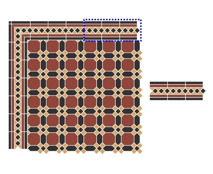 GUILFORD BORDER 14.5x42