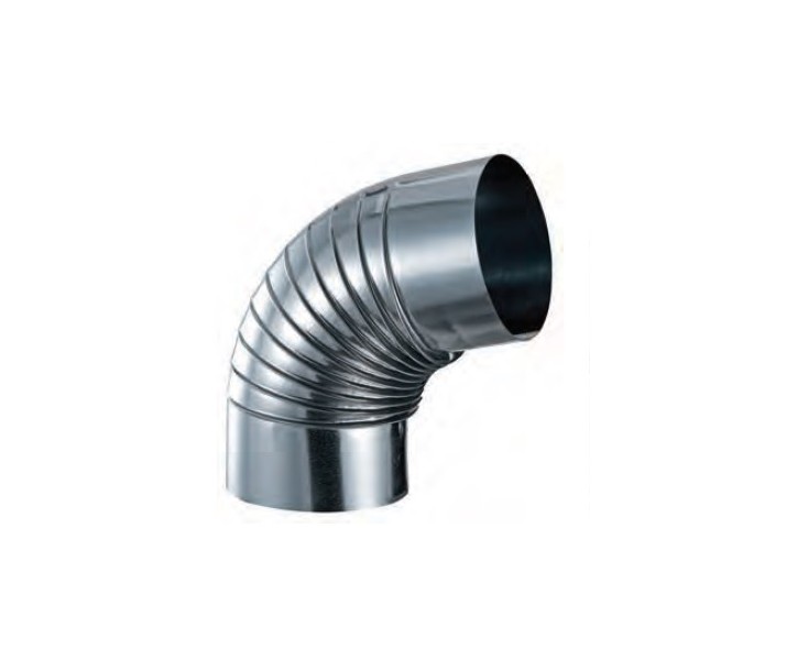 GALVANIZED ELBOW 120 OPEN  