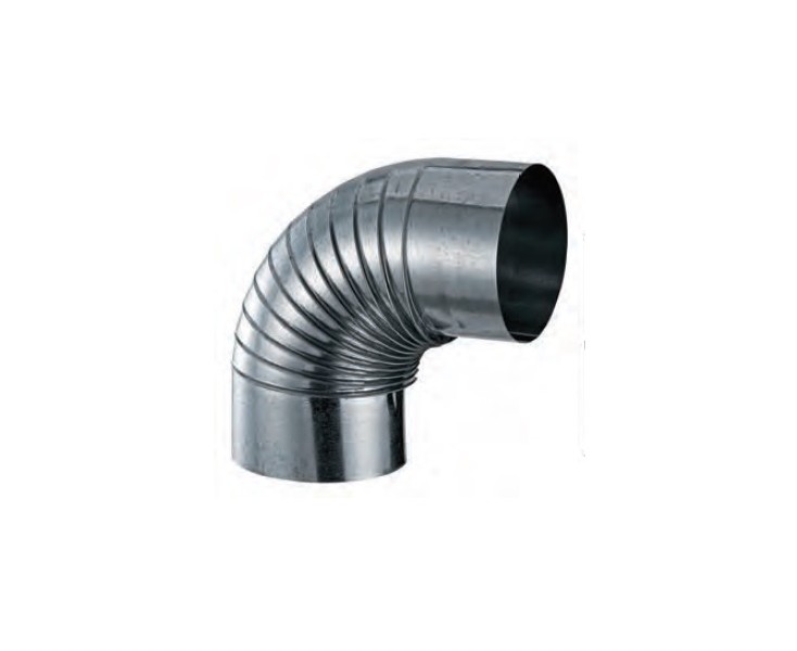 ELBOW GALVANIZED 250 CLOSED  