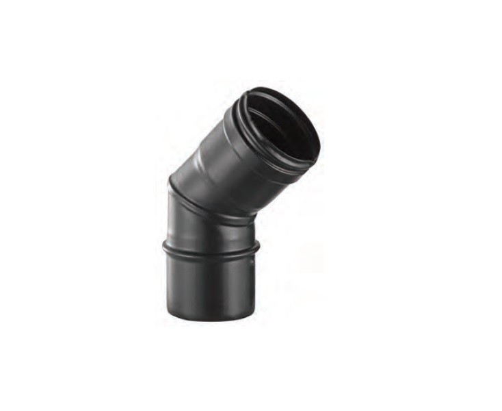 BLACK-MATE ELBOW 08-45º