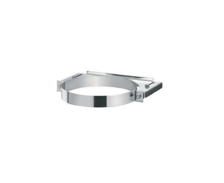 ABRAZADERA INOX. P/DOBLE CAMARA 125