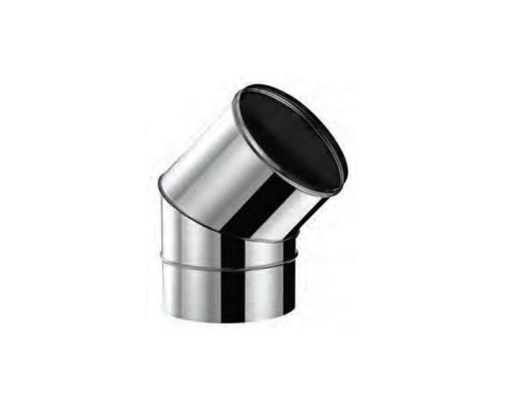 INOX ELBOW. 125x45º