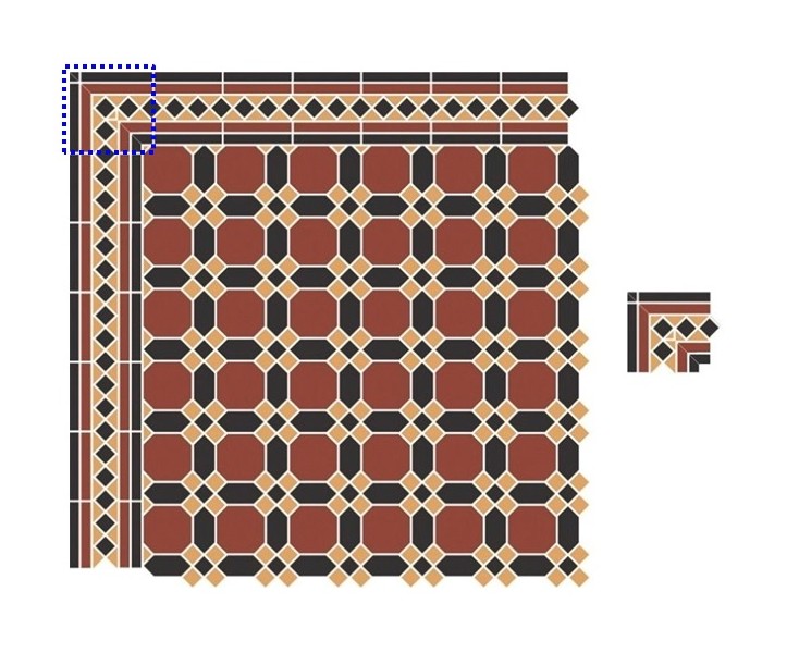 GUILFORD CORNER 14.5x16.5x16.5