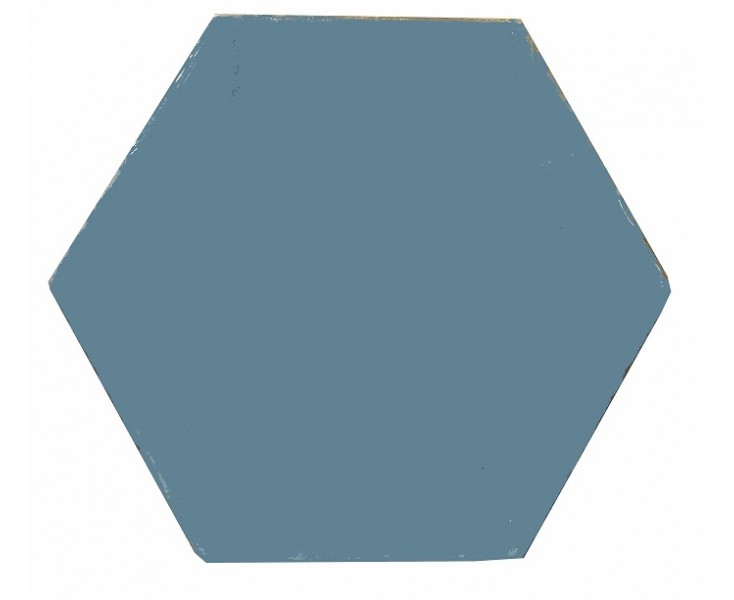 HEXAGONO DE 8 ENMALTADO MECANICO AZUL CIELO