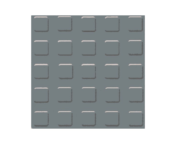 15-MEDIUM GREY RELIEVE SS 14.6x14.6x0.8