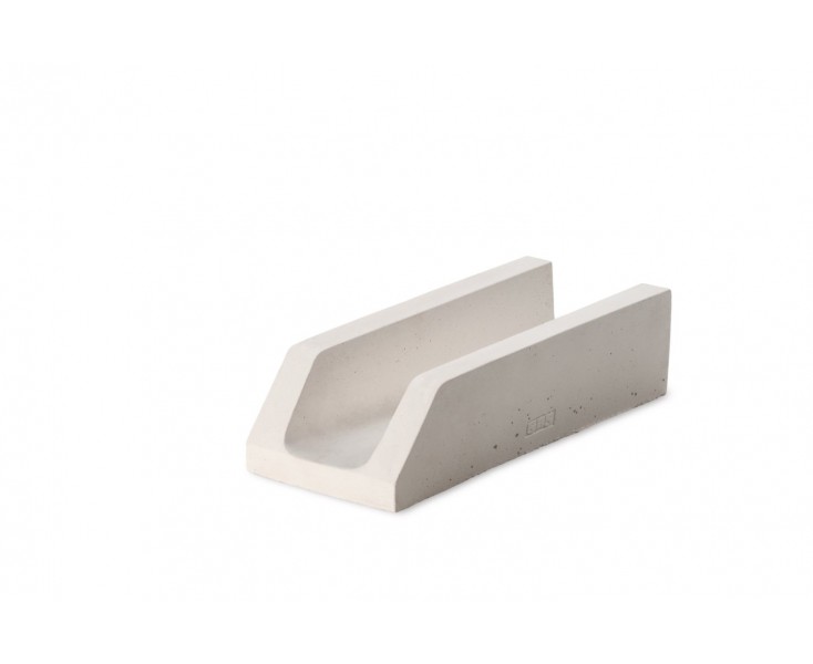 GARGOLA CONCRETE GG-100 28x10x7x6 WHITE  