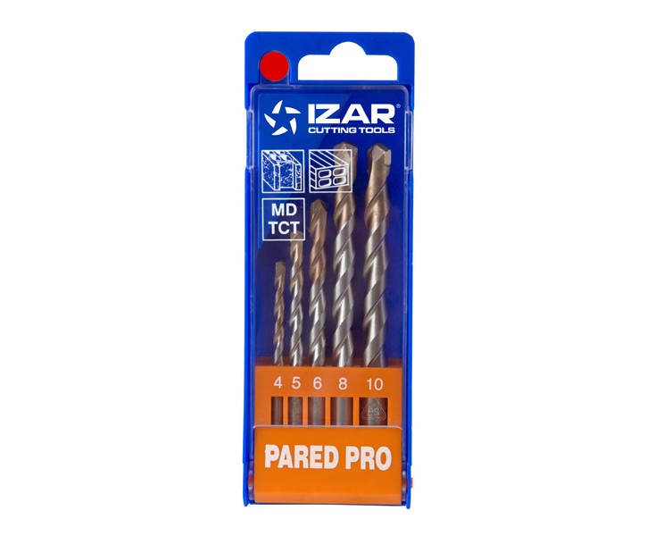 CASE 5 PCS WALL PRO 4-10 IZAR  