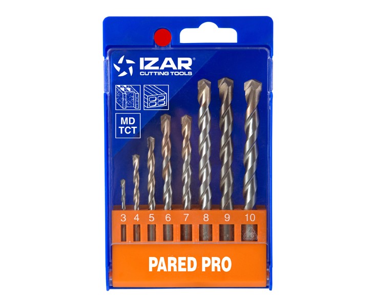 CASE 8 PCS WALL PRO 3-10 IZAR  