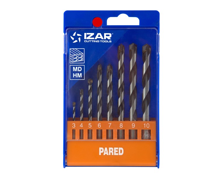 ESTUCHE 8 PCS PARED 3-10 IZAR