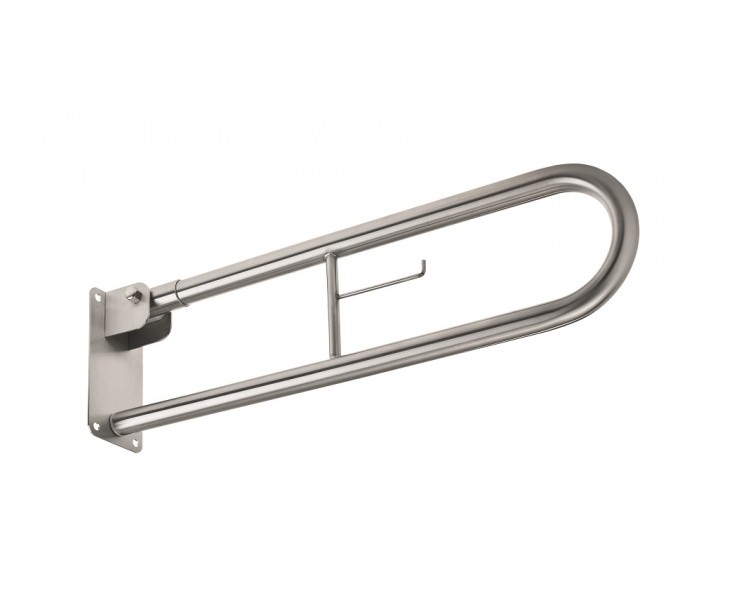 BAR SUPPORT NEW WCCARE PMR ABATIBLE 80 C / STAINLESS STEEL HOLDER