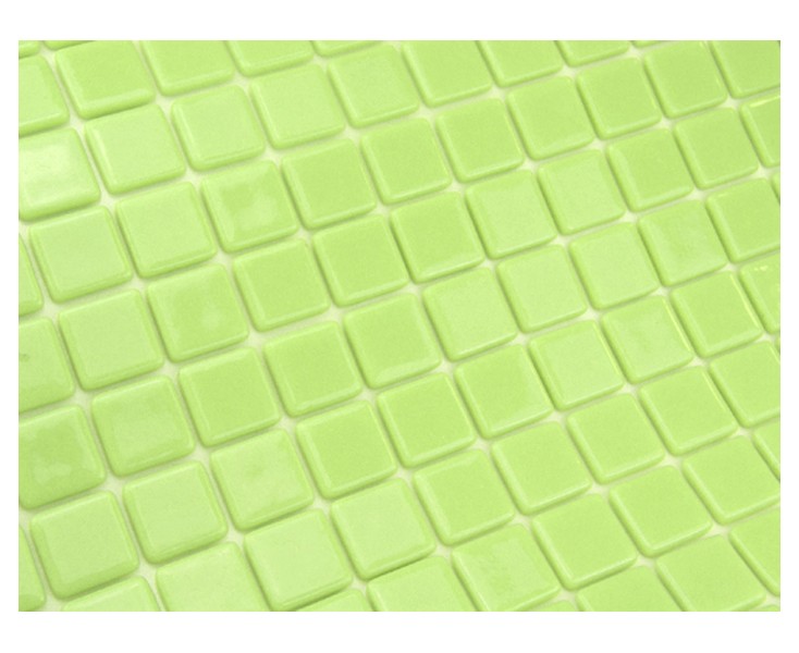 REVIGLAS GRESITE CL-130 LISO VERDE CORDON 2.5x2.5