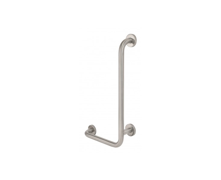 SUPPORT BAR NEW WCCARE PMR ANGULAR RIGHT 90 º INOX