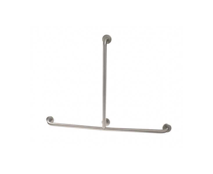 BAR SUPPORT NEW WCCARE PMR 120x85 CENTRAL STAINLESS BAR