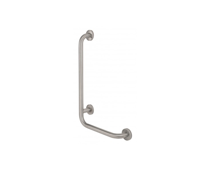 SUPPORT BAR NEW WCCARE PMR ANGULAR LEFT 90 º INOX