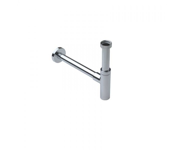 CYLINDRICAL SIFON CHROME 