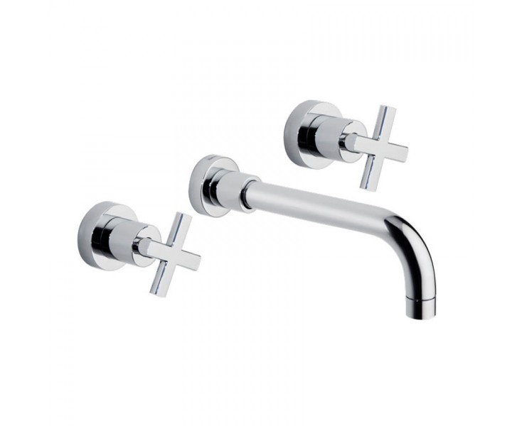 BIMANDO LAVABO EMPOTRADO RS-CROSS CROMO