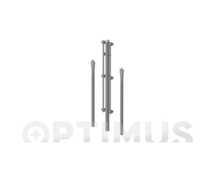 PLASTICIZED GREEN CORNER POST ASSEMBLY 1 / 1.25 M  