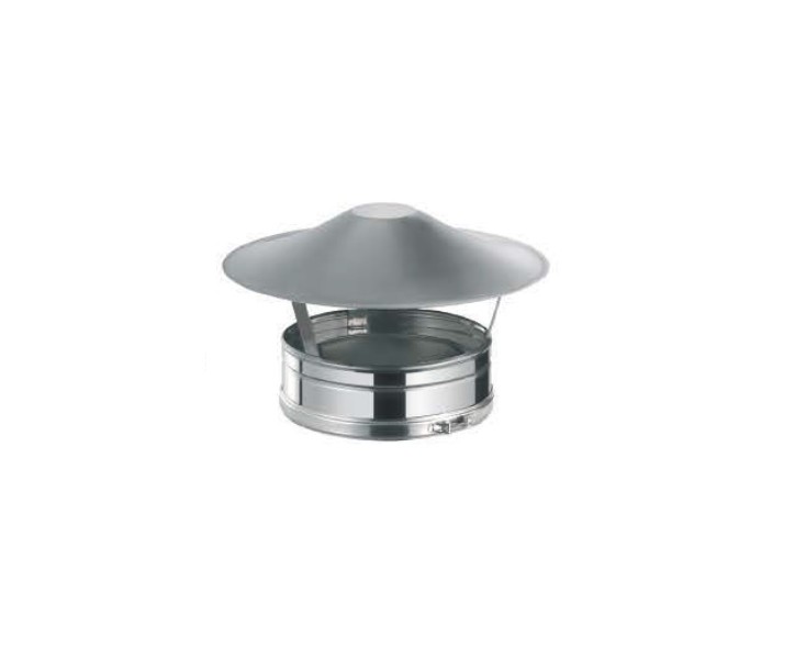 SOMBRERETE INOX AISLADO 200 UNIVERSAL