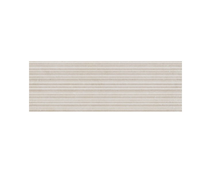 KALKSTEN LINES EARTH RECT. 30x90  