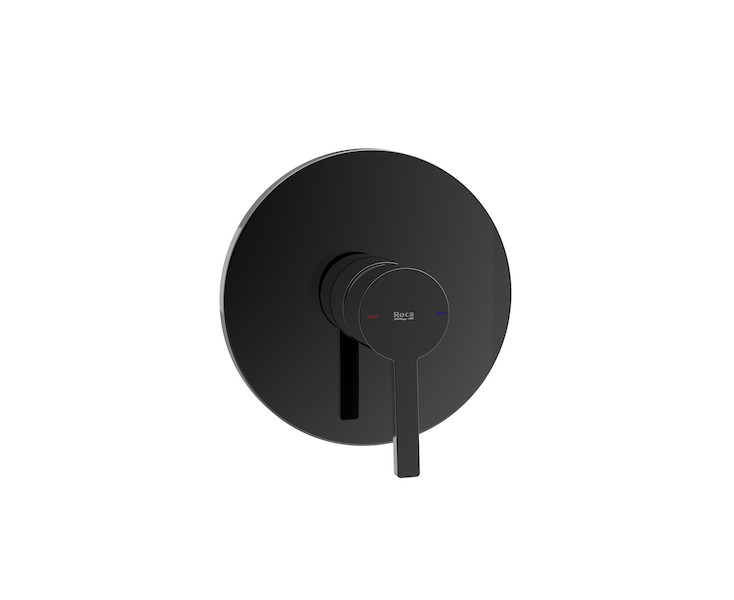 MONOMANDO NAIA BATHROOM / RECESSED SHOWER BLACK TITANIUM  