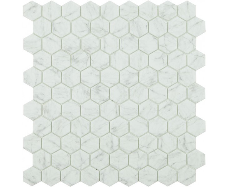 VIDREPUR GRESITE 4300H CARRARA GRAY ANTISLIP MT HEX 35x35  