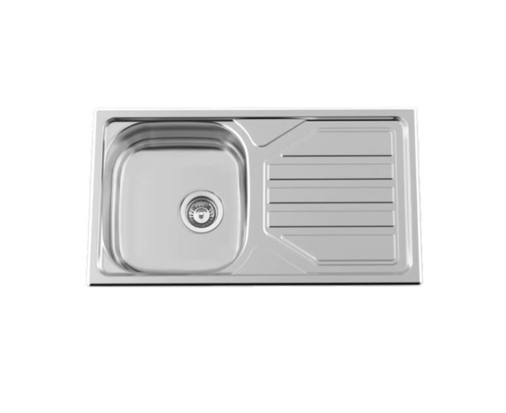 SINK OKIO LINE-78 FLAT 780x435 1C 1E INOX POLISHED  