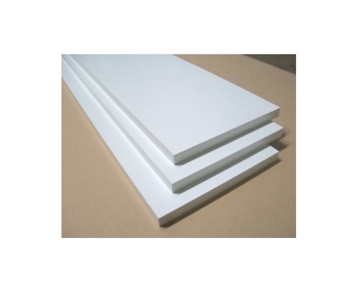 TABLERO MEL. BLANCA 4L 1200X295X16MM