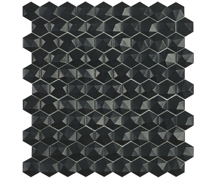 VIDREPUR GRESITE 903 / D MATT BLACK HEX 35x35  