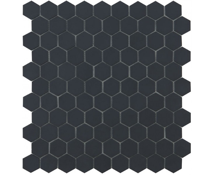 VIDREPUR GRESITE 903H MATT BLACK HEX 35x35  