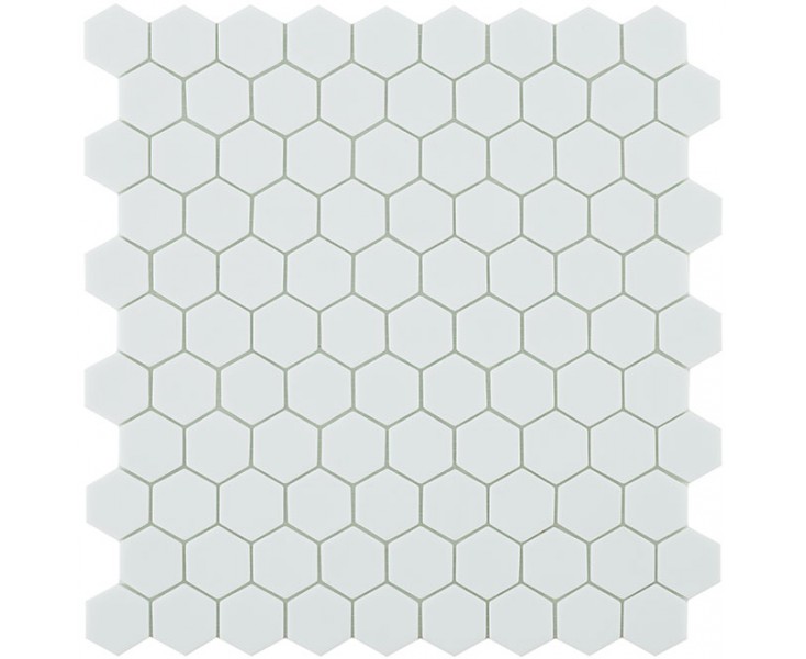 VIDREPUR GRESITE 910H MATT WHITE HEX 35x35  