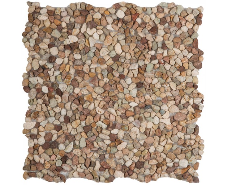 MOSAICO RIN MARRON 30x30