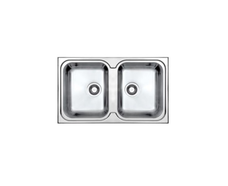 FREGADERO INOX MOD.33916 REGIA 800x500 2C.