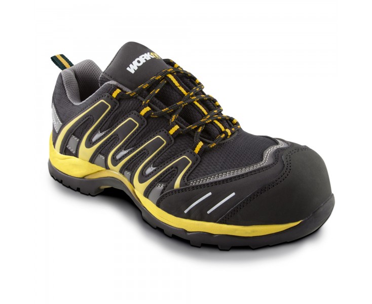 ZAPATOS WORKFIT TRAIL AMARILLO Nº43