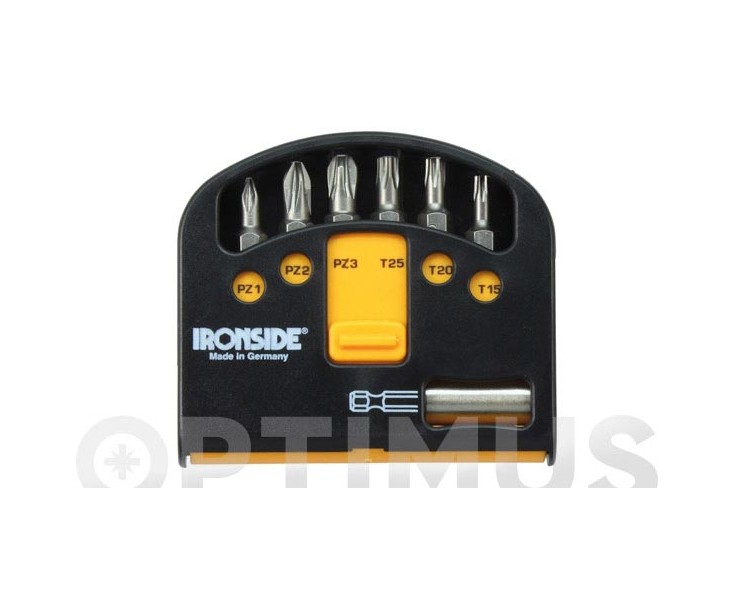 SCREW SCREWS 7 PIECES / ERGONOMIC CASE  