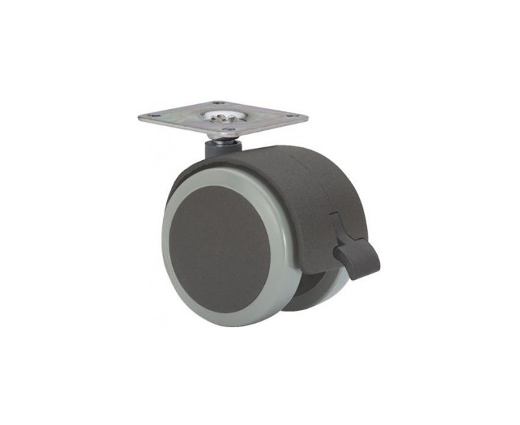 10DKPUFN50 POLYURETHANE AND BRAKE ROTATING WHEEL  