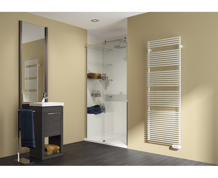 ELECTRIC FLUTE TOWEL RADIATOR. 810/506 400W BL. STD.