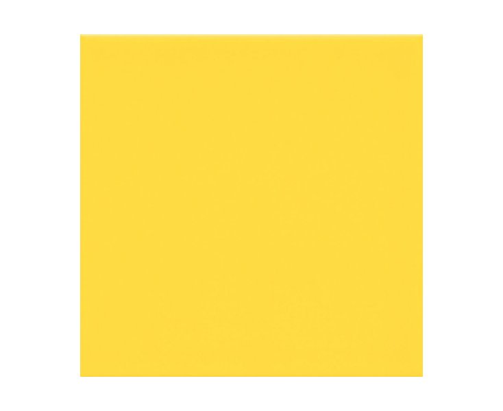 UNICOLOR AMARILLO LIMON BRILLO  15x15