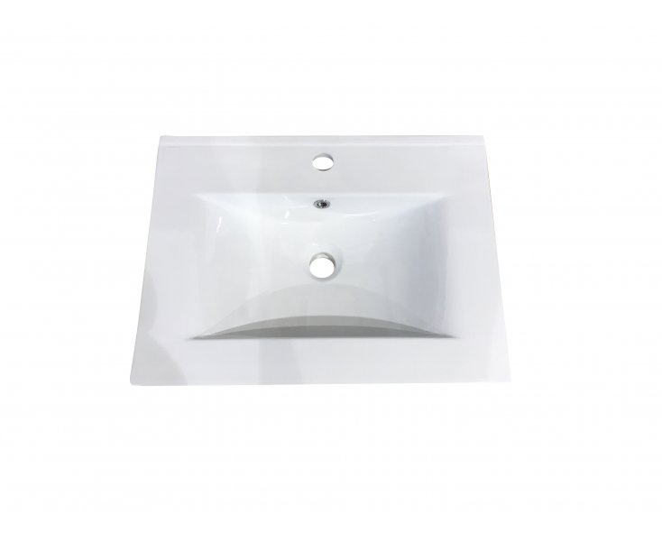 LAVABO KOS CENTRADO 090x46 1SENO BLANCO